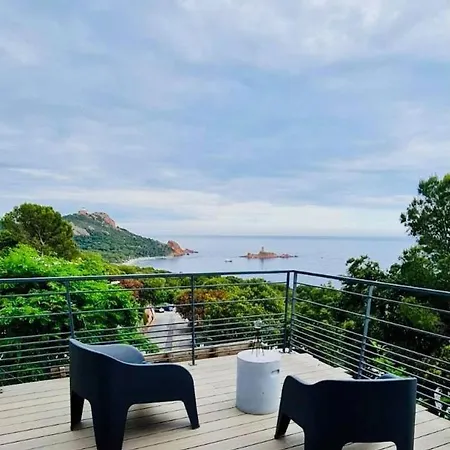 Bungalow Mobil-home De Luxe Saint Raphael Vue Mer 4 Personnes